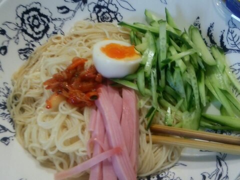 冷麺風？そうめん